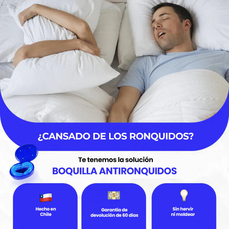 SNORING® Boquilla Antirronquidos Termo-Adaptativa