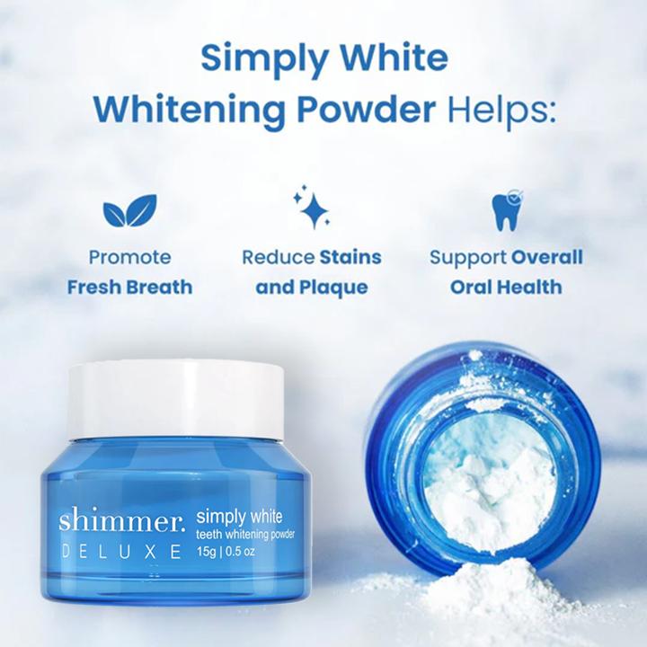 Shimmer® - Polvo Blanqueador Dental