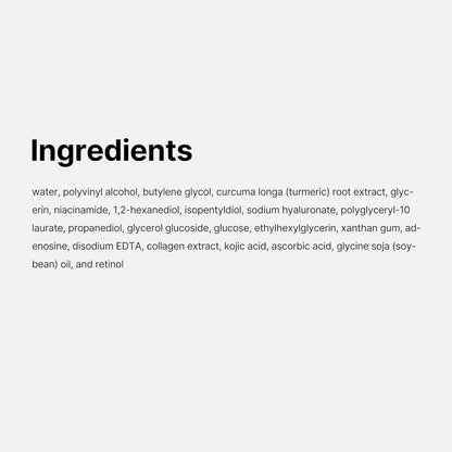 Revix Turmeric Kojic Acid + Collagen Night Mask