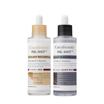 Peel Glow Rice Duo – Exfoliación + Hidratación