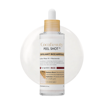 Peel Glow Rice Duo – Exfoliación + Hidratación