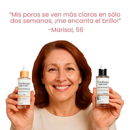 Peel Glow Rice Duo – Exfoliación + Hidratación