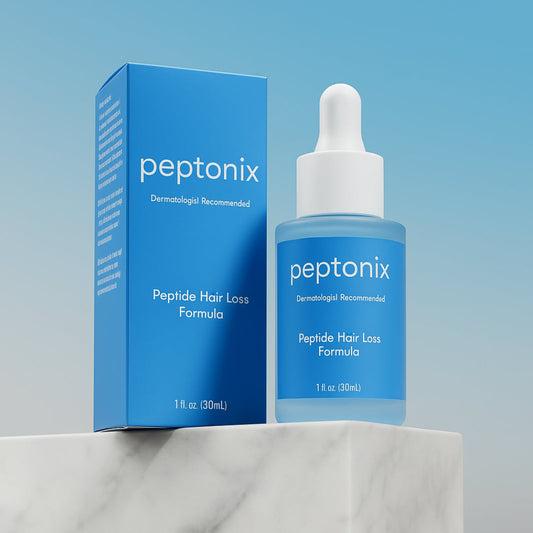 Fórmula para el crecimiento del cabello con péptidos de cobre