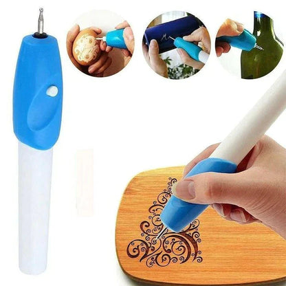 BOLÍGRAFO DE GRABADO ELÉCTRICO PORTÁTIL🚨GRABA TU PATENTE🚨