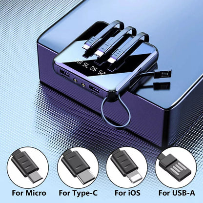 Cargador Portátil Powerbanks Potencia Una Pantalla De 10000 - Nebula