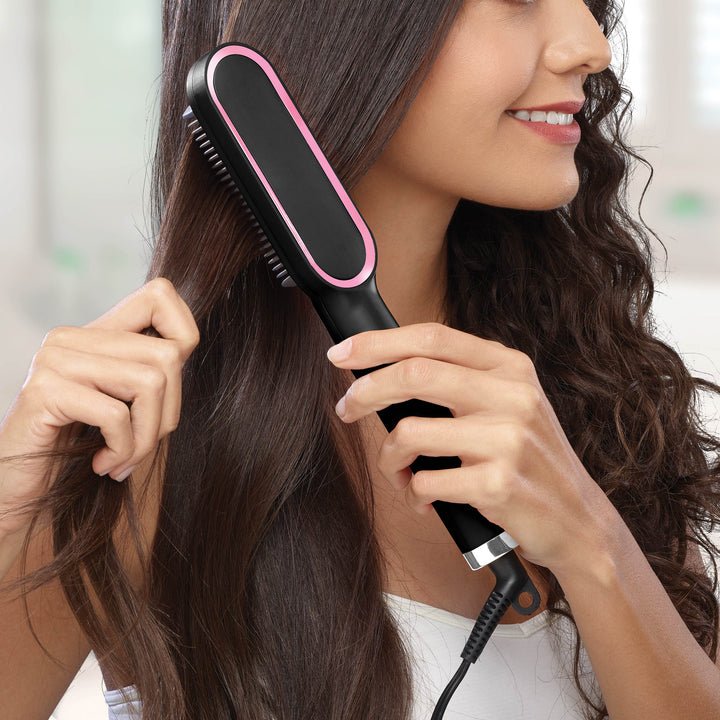 Cepillo Alisador 2 en 1 Hair Profesional - Nebula