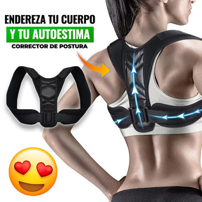 Corrector de Postura Talla única y adaptable - Solo hoy Envío Gratis
