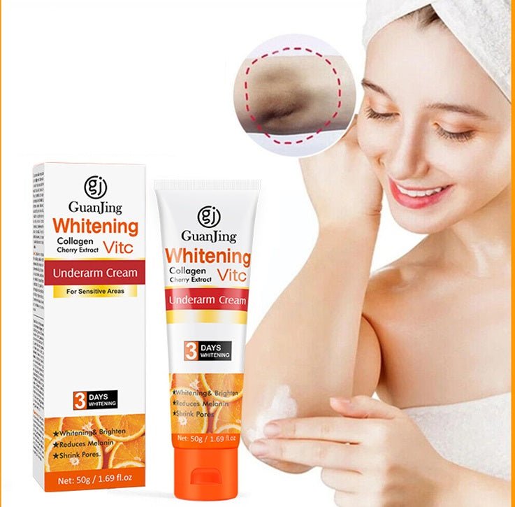 Crema Blanqueadora Aclarante Axilas Codos Entrepierna 50 Ml - Nebula