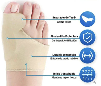 FixMaster®- Corrector (1 Par) de Juanetes Ortopedicos