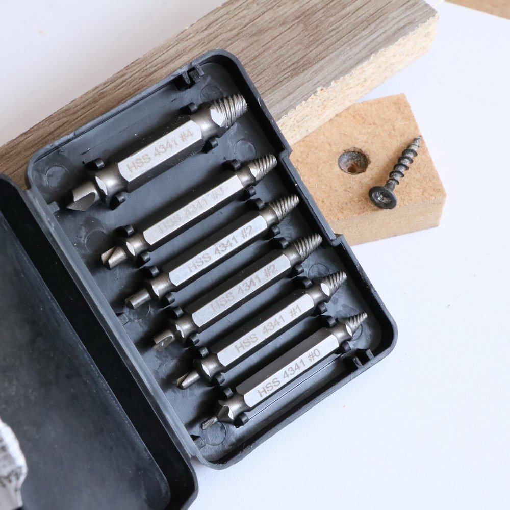 🔩 JUEGO DE BROCAS DE 6 PIEZAS EXTRACTOR DE TORNILLOS DAÑADOS 🔩