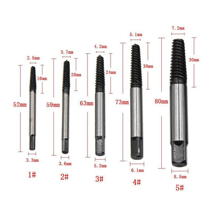 KIT EXTRACTOR DE TORNILLOS DAÑADOS ⭐⭐⭐⭐⭐
