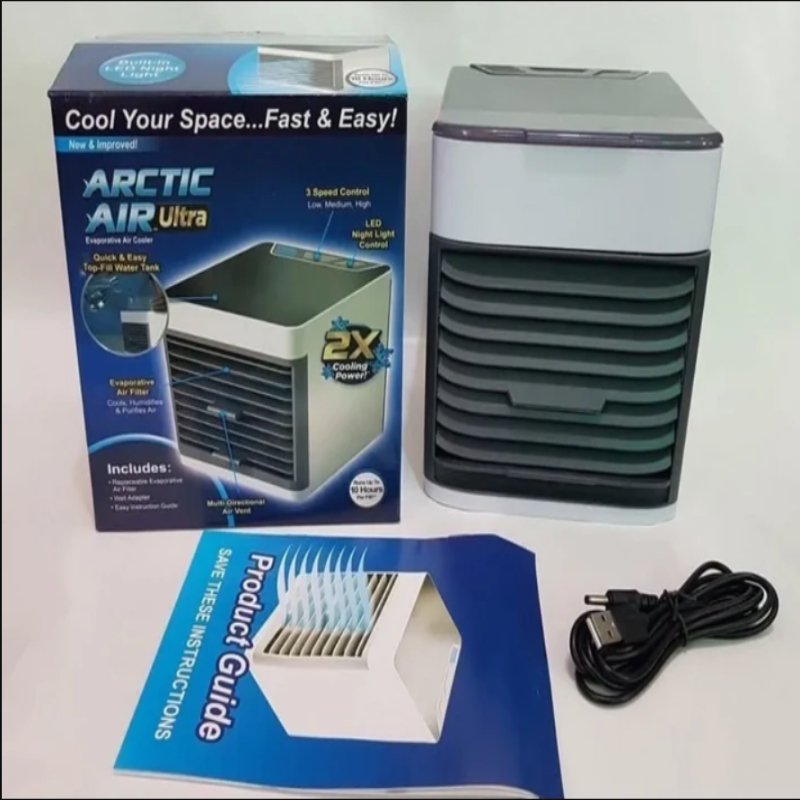 PEQUEÑO PERO POTENTE: MINI AIRE ACONDICIONADO PORTÁTIL ❄️❄️