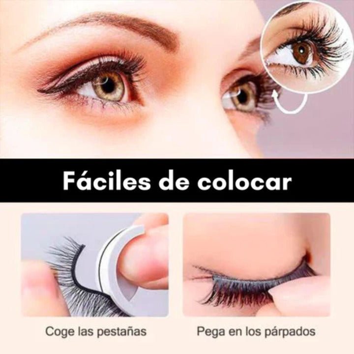 Pestañas Postizas Autoadhesivas Reutilizables